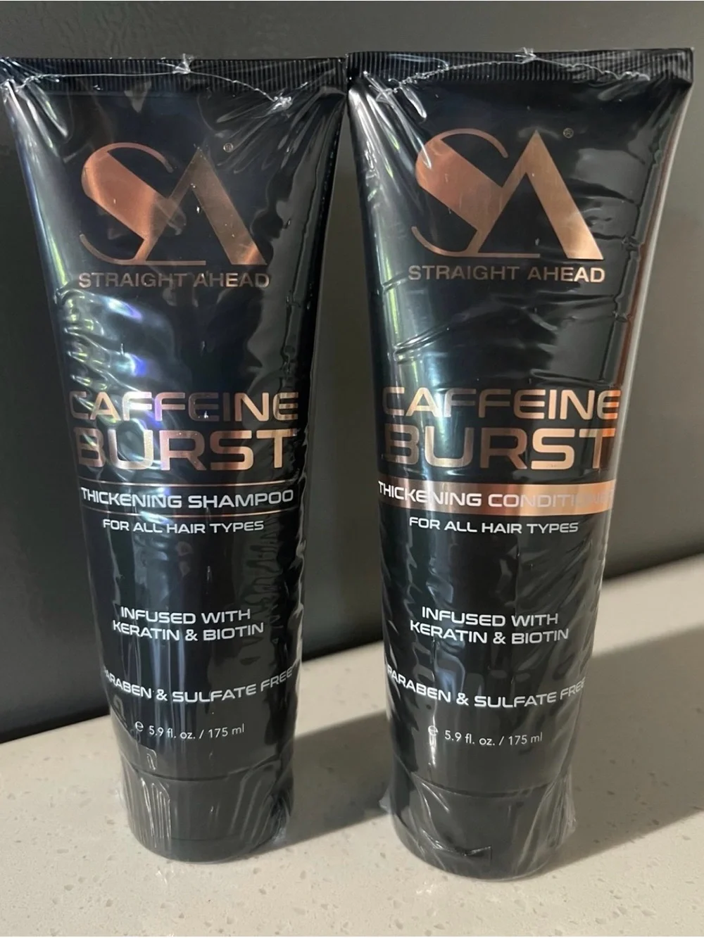 SA Caffeine Burst Thickening Shampoo & Conditioner - Retail $100